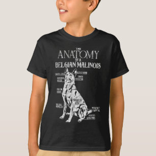 T-shirt Amusant maillot Malinois belge Cadeaux de chien-Lo