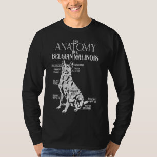 T-shirt Amusant maillot Malinois belge Cadeaux de chien-Lo