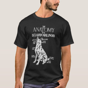 T-shirt Amusant maillot Malinois belge Cadeaux de chien-Lo