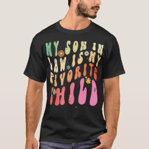 T-shirt Amusant Mère En Droit Mon Fils En Droit Est Mon Fa