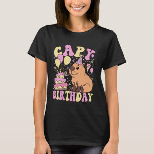 T-shirt Amusant mignon Capy Anniversaire Funny Capybara An