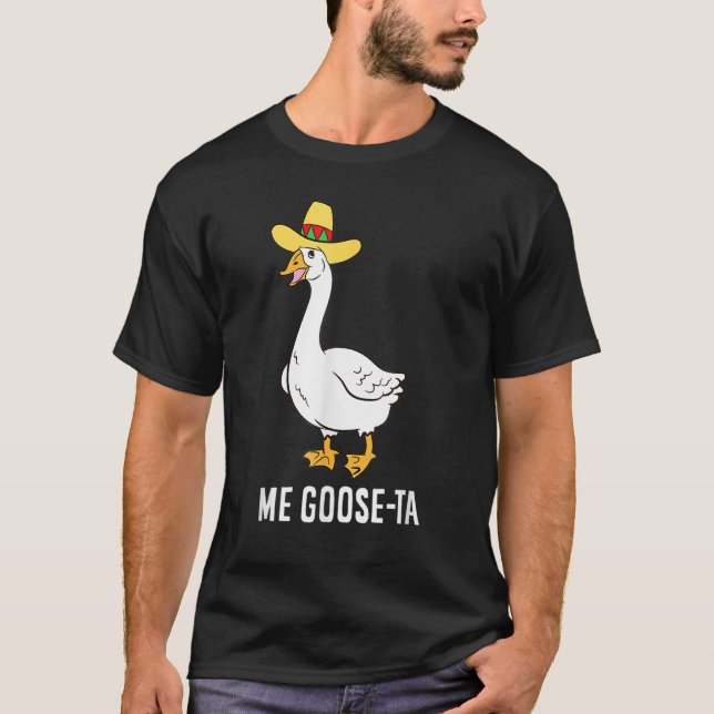 T-shirt Amusant Moi Goose-Ta Éleveur Mexicaine (Devant)