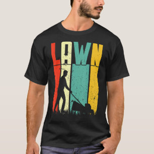 T-shirt Amusant Mow Pelouse tondeuse Landscaping Mower Far