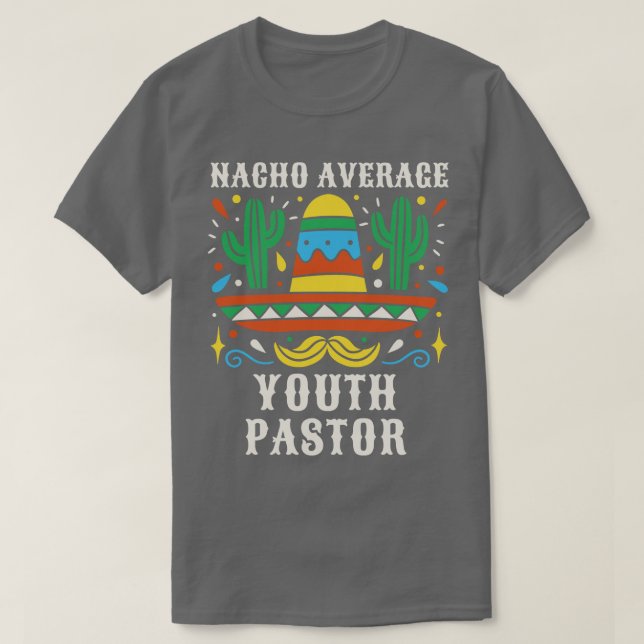 T-shirt Amusant Moyenne Pasteur Jeune Retro Pasteur Jeune  (Design devant)