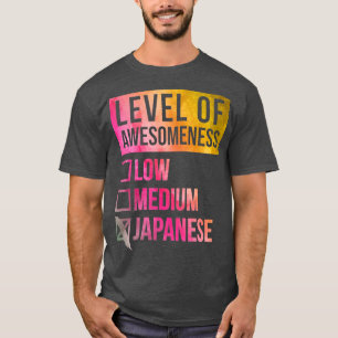 T-shirt Amusant Niveau De Compréhension Faible Cadeau Moye