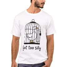 Amusant Obtenu Trop Silly Goose Mème mignonneGoose