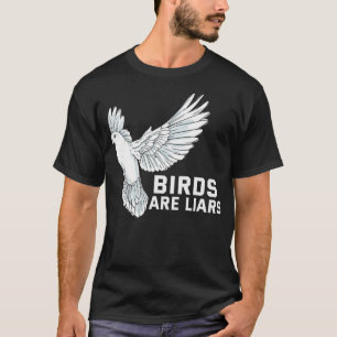 T-shirt Amusant Oiseau regarder des mèmes cadeaux Pigeon O