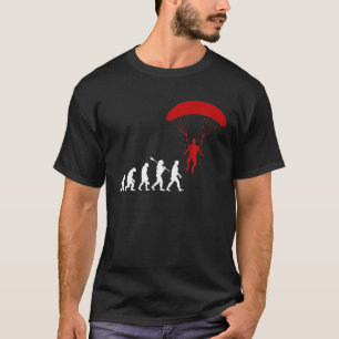 T-shirt Amusant Parapente Sports Evolution Parapente Para