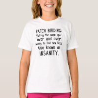 Amusant Patch Birding est la folie