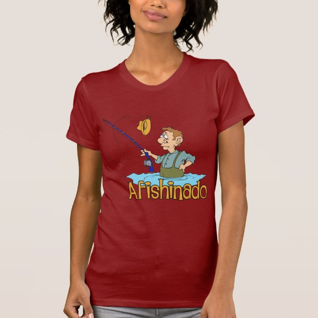 T-shirt Amusant pêche afishinado (Devant)
