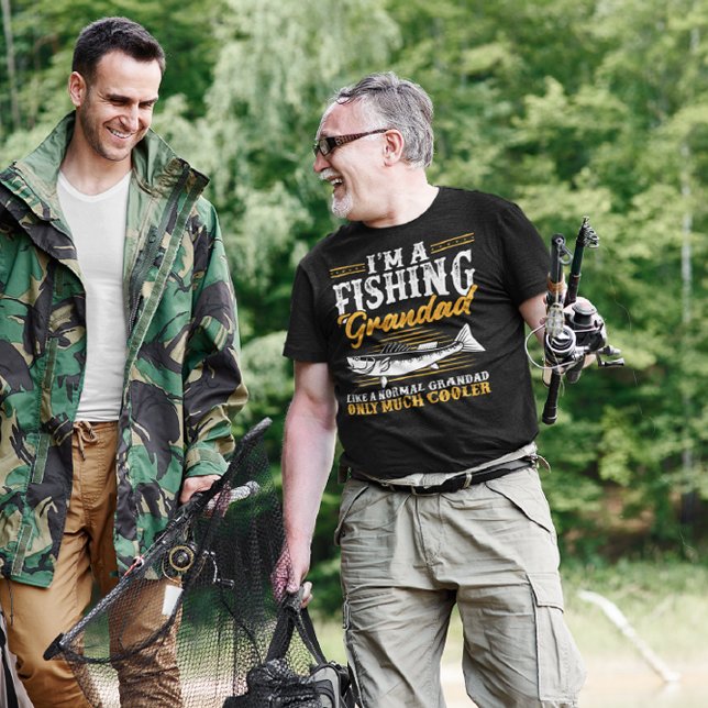 T-shirt Amusant Pêche Grand-Père Fête des pères Cadeau (Créateur téléchargé)
