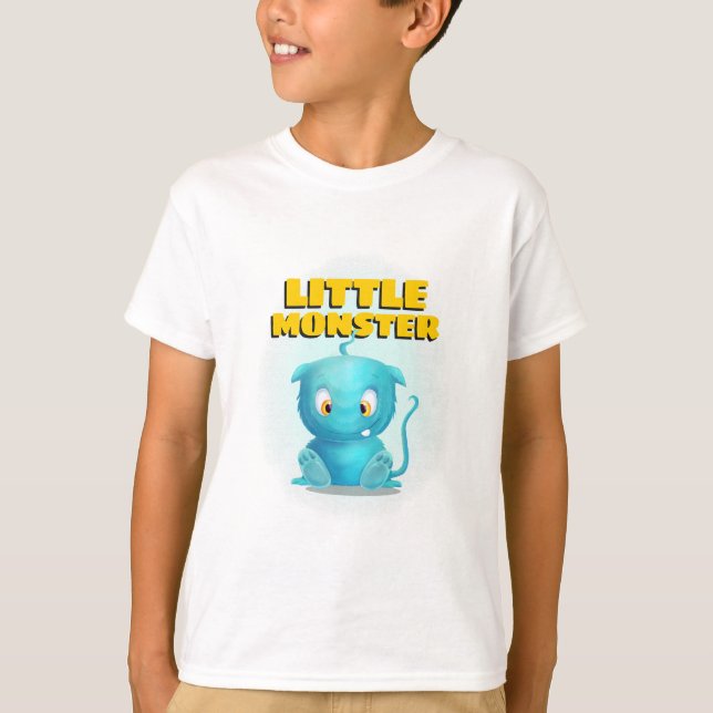 T-shirt Amusant Petit Monstre (Devant)