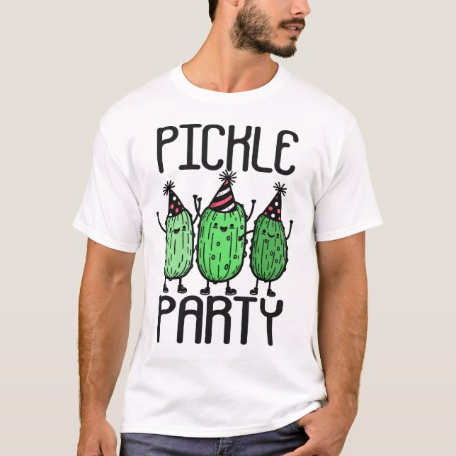 T-shirt Amusant Pickle (Devant)