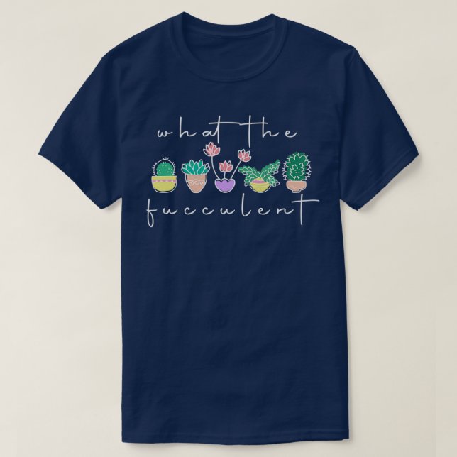 T-shirt Amusant Plante (5) (Design devant)