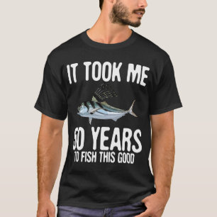 T-shirt Amusant Poisson Roosterfish Fishing 60e anniversai