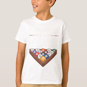 T-shirt Amusant Pool Billard Conception Pour Hommes Femmes