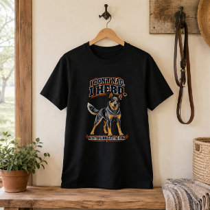 T-shirt amusant pour homme ou femme avec un chien