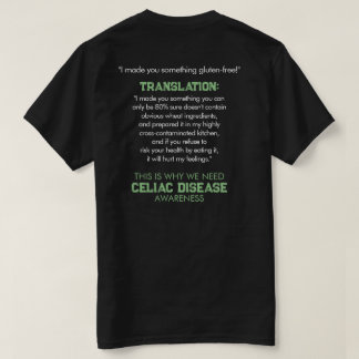 T-shirt amusant pour la sensibilisation aux maladi