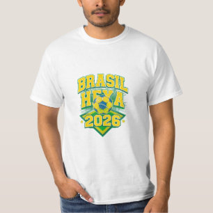 T-shirt amusant pour le football brésilien