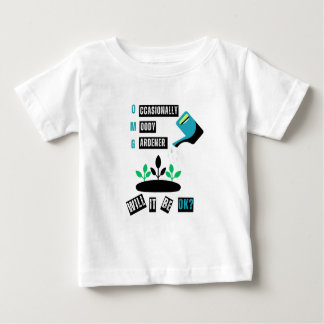 T-shirt amusant pour les enfants qui aiment jardin