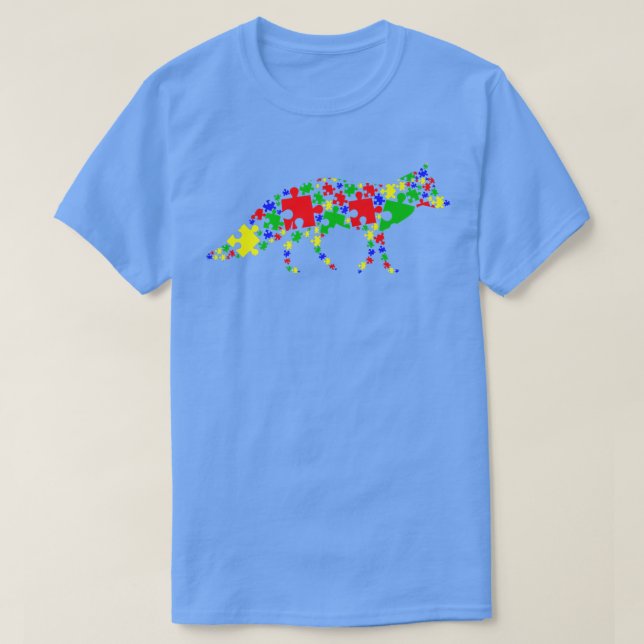 T-shirt Amusant Pour Puzzle Animaux Lover Sensibilisation  (Design devant)