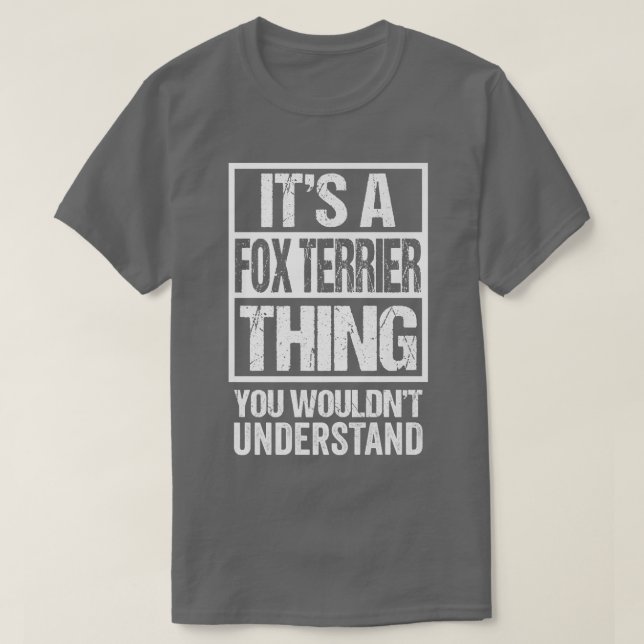 T-shirt Amusant Pour Terrier Amoureux des chiens De Devis  (Design devant)
