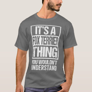 T-shirt Amusant Pour Terrier Amoureux des chiens De Devis 