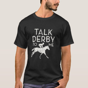 T-shirt Amusant propriétaire de course de chevaux Derby