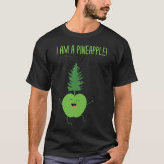 T-shirt Amusant Pun à ananas papa plaisante - Je suis un a