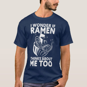 T-shirt Amusant Ramen Amour Japonais Noodle Ramen Bowl