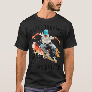 T-shirt Amusant skateboard Lover pour l'art du patinage co