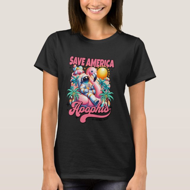 T-shirt Amusant Spaceman Été Astéroïde 2029 Apophis (Devant)