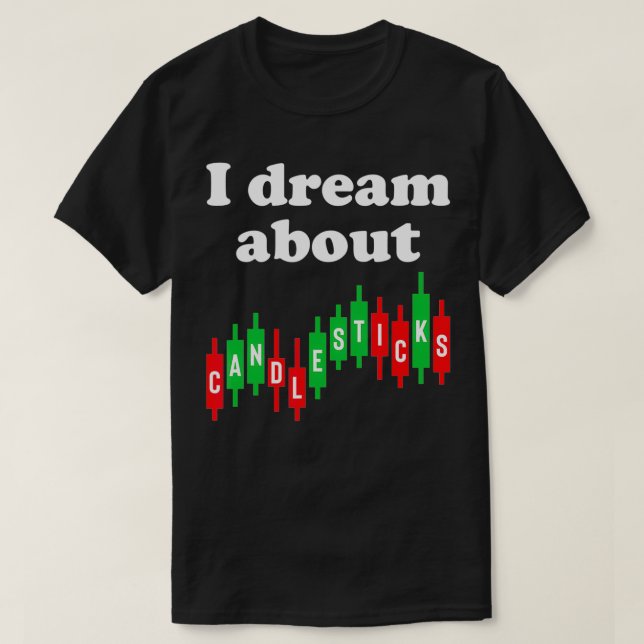 T-shirt Amusant Stock Market Day Trader chandeliers (Design devant)