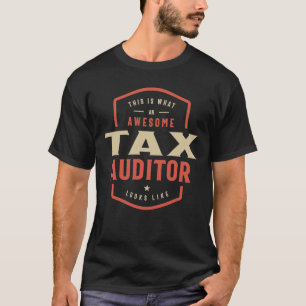 T-shirt Amusant Superbe Auditeur fiscal Profession d'emplo