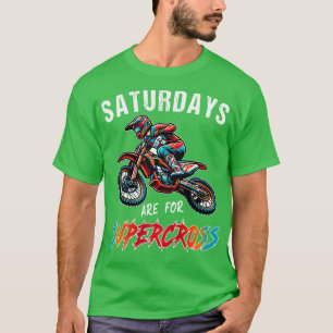 T-shirt Amusant Supercross Lover Motocross Rider SX Racing