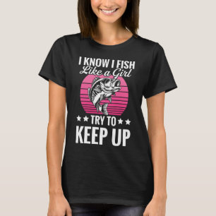 T-shirt amusant sur le thème de la pêche