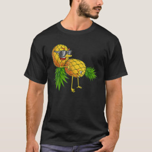 T-shirt Amusant Swinger de l'ananas supérieur