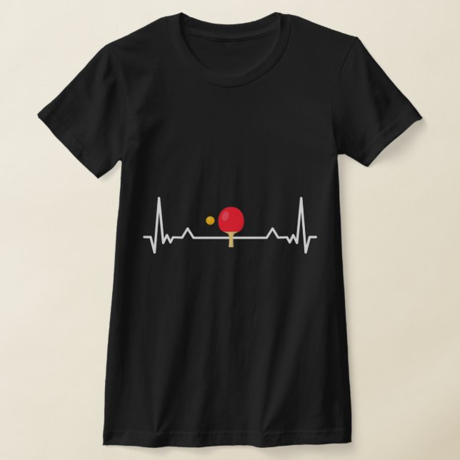 T-shirt Amusant tennis de table   (Poser)