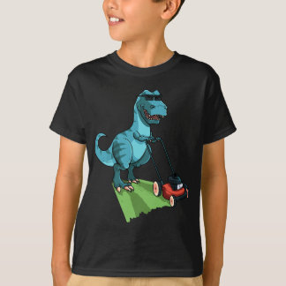 T-shirt Amusant Tracteur T-Rex Tractor de gazon cadeau pou