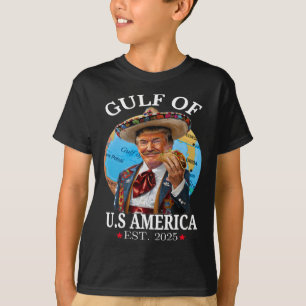 T-shirt Amusant Trump Chemise Golfe Des États-Unis Amériqu