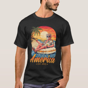 T-shirt Amusant Trump Golfe Des États-Unis Amérique Est 20