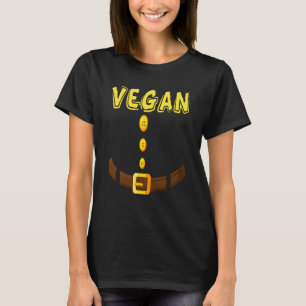 T-shirt Amusant Vegan Halloween Costume nain Groupe Famill