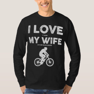 T-shirt Amusant Vélo De Montagne Conception Pour Hommes Pa