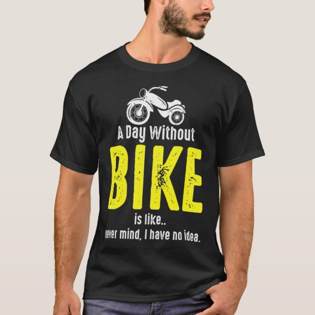 T-shirt Amusant Vélo Vélo Vélo d'cavalier idée cadeau du p (Devant)