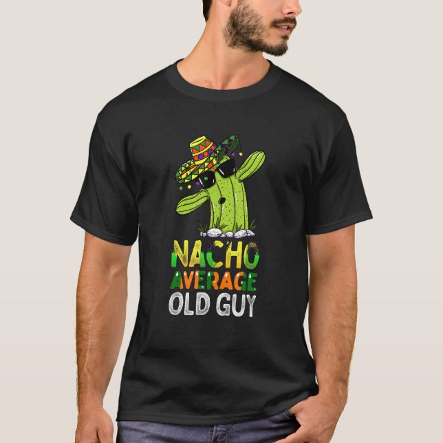 T-shirt Amusant Vieux Homme Hilaire Humour Dire Drôle Vieu (Devant)