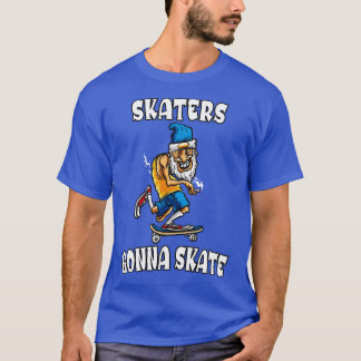 T-shirt Amusant Vieux Homme Patinage grand-père