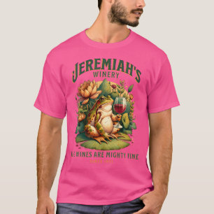 T-shirt Amusant Vin Jeremiahs Winery Boho Cottage Cor