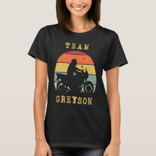 T-shirt Amusant Vintage Rétro Coucher de soleil Greyson Mo
