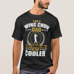 T-shirt Amusant Wing Chun Papa Wing Tsun Lover Martial Art