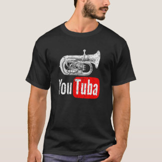 T-shirt Amusant You Tuba Marching Band Vintage